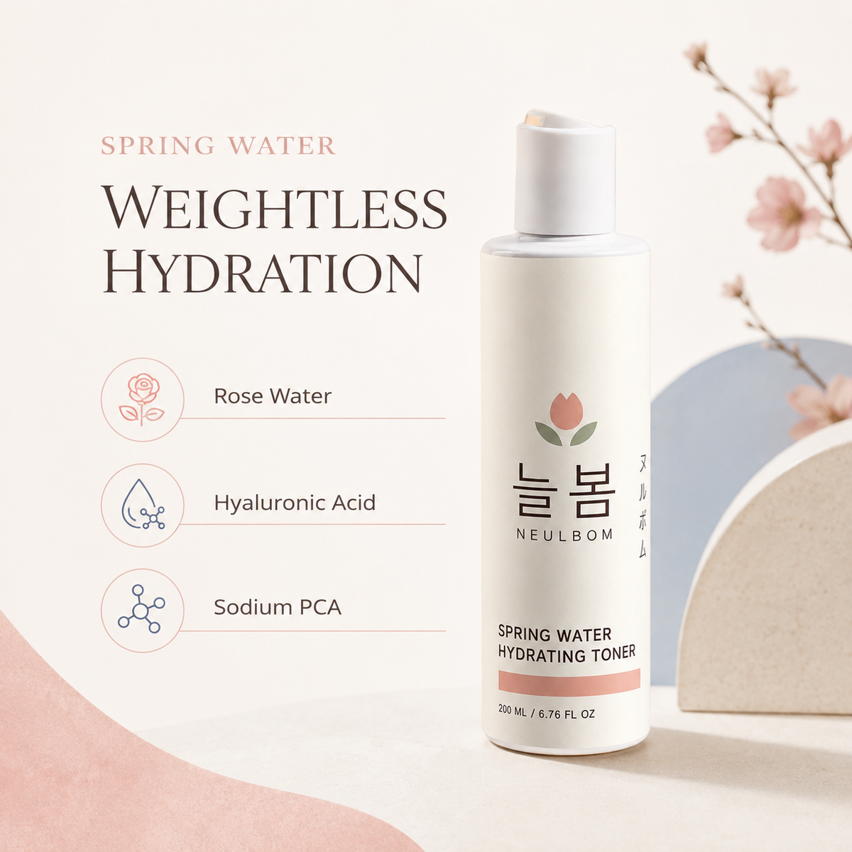 NEULBOM Spring Water Hydrating Toner benefits