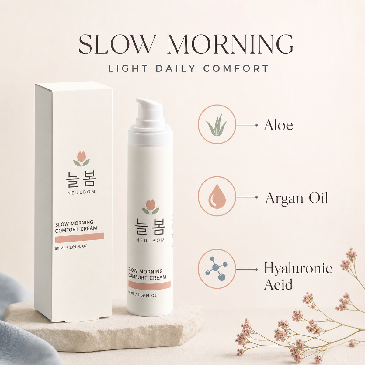 NEULBOM Slow Morning Comfort Cream benefits